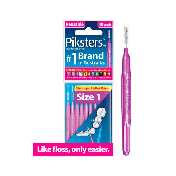 Interdental Brushes Purple Size 1