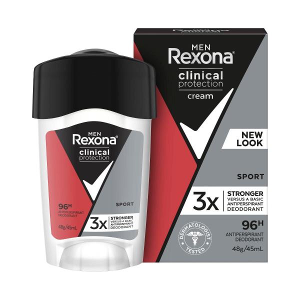 Men Deodorant 96hr Clinical Cream Sport