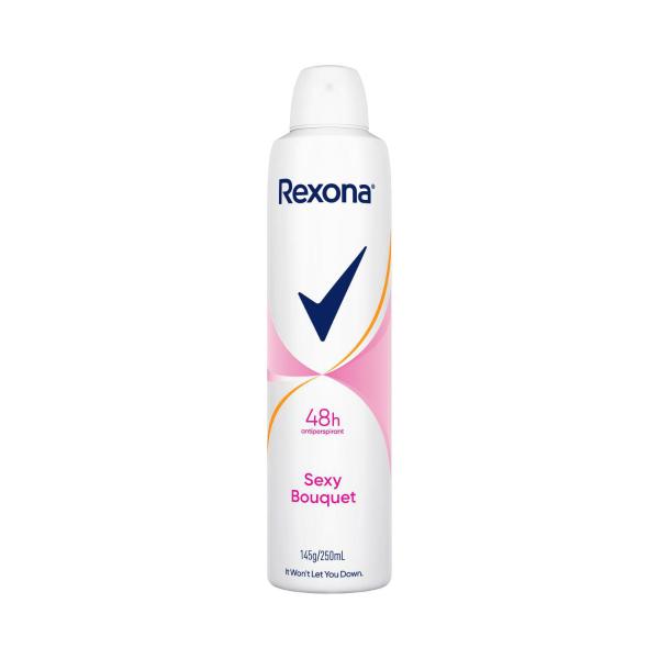 Rexona Women Deodorant 48hr Aerosol Sexy Bouquet 250mL product image