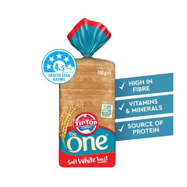The One White Toast Bread