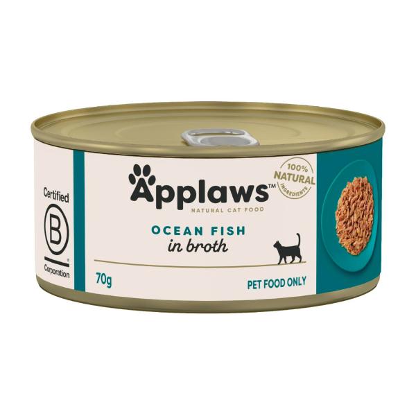 Tin Cat Food Ocean Fish