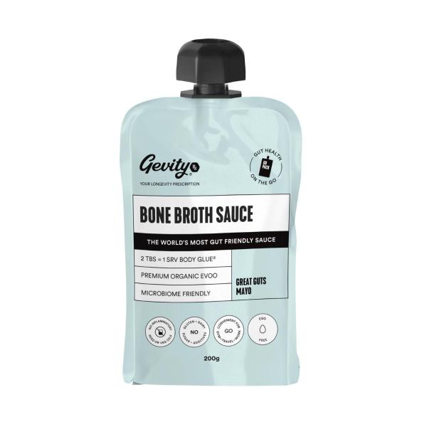 Bone Broth Sauce Great Guts Mayo