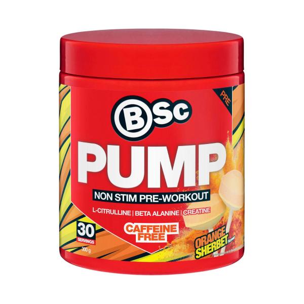Pump Non Stim Pre-workout Orange Sherbet