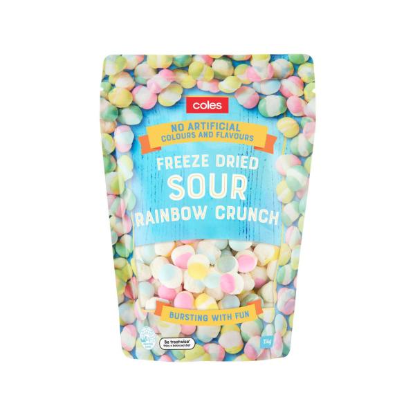 Freeze Dried Sour Rainbow Crunch