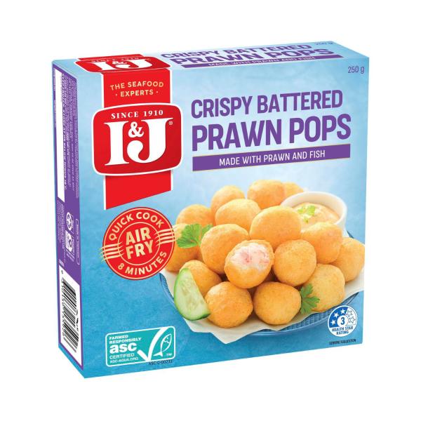 Battered Prawn Pops
