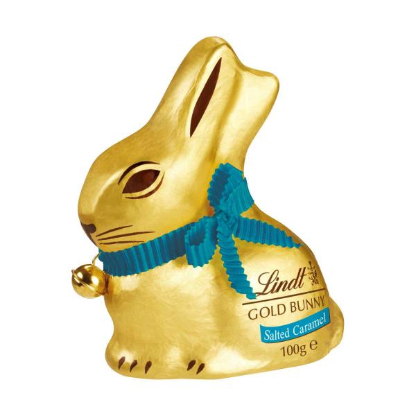 Easter Gold Bunny Salted Caramel Milk Chocolate