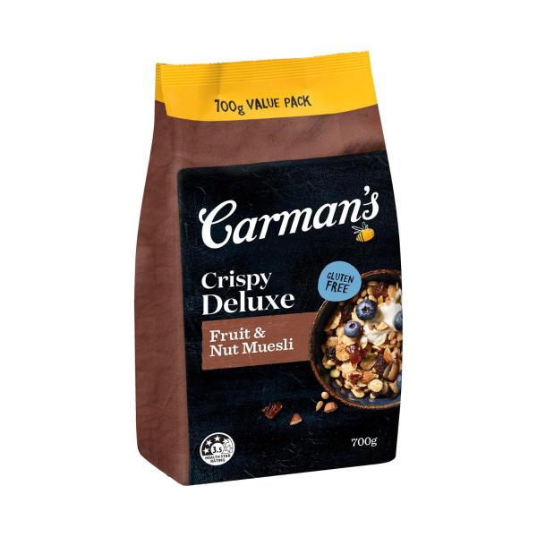 Carman's Cereal Muesli Crispy Deluxe 700g product image