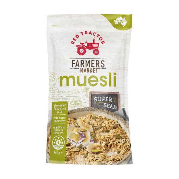 Red Tractor Farmers Market Super Seed Muesli 700g product image