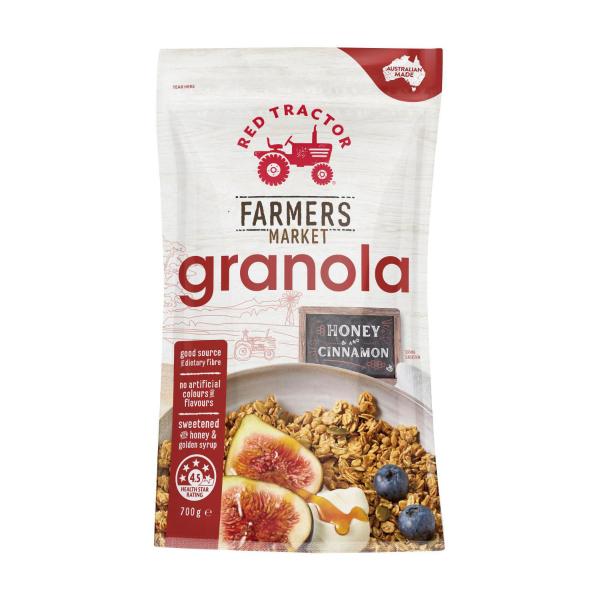 Red Tractor Farmers Market Honey & Cinnamon Granola 700g product image