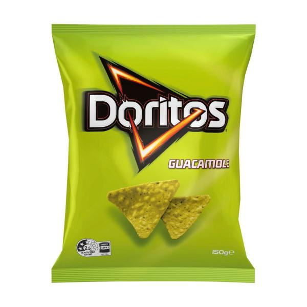 Doritos Corn Chips Guacamole | 150g – Coles