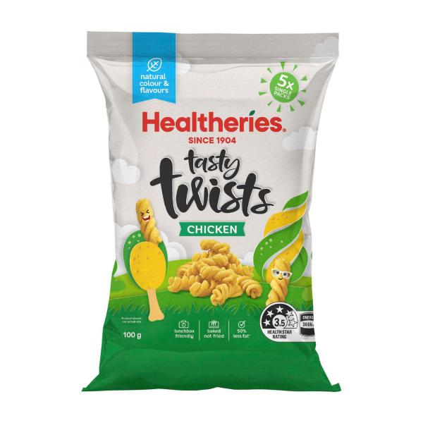 Tasty Twist Chicken Multipack Chips Lunchbox Friendly Kids Snacks