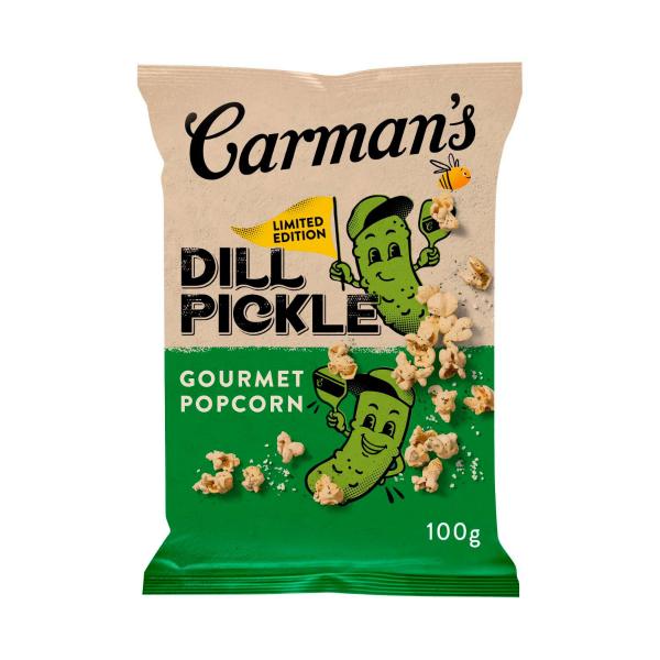 Carman's Popcorn Dill Pickles 100g product image