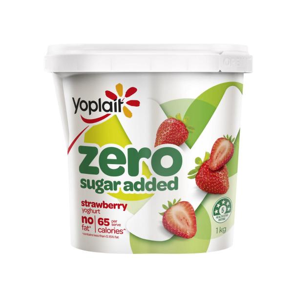 Zero No Added Sugar Strawberry Yoghurt