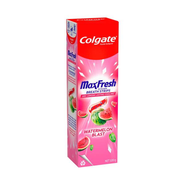 Colgate Max Fresh Toothpaste Watermelon Blast | 100g – Coles