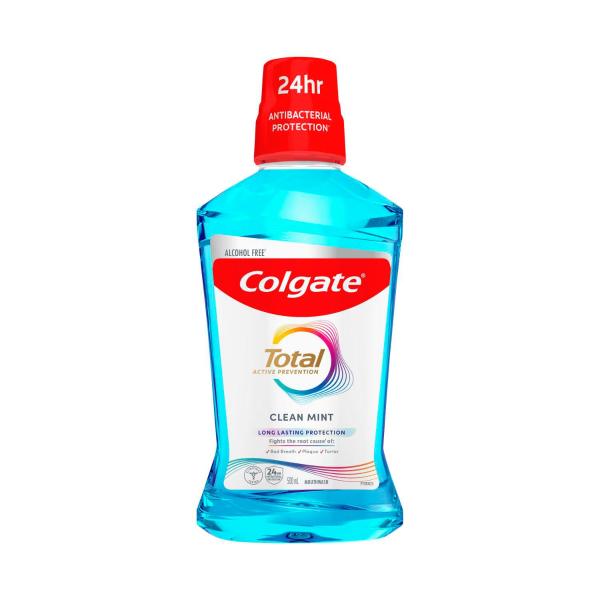Colgate Total Mouthwash Clean Mint | 500mL