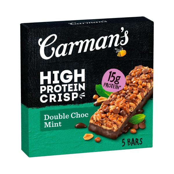 High Protein Crisp Bars Choc Mint