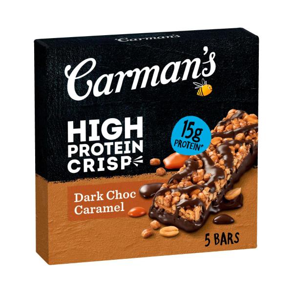 High Protein Crisp Bars Choc Caramel