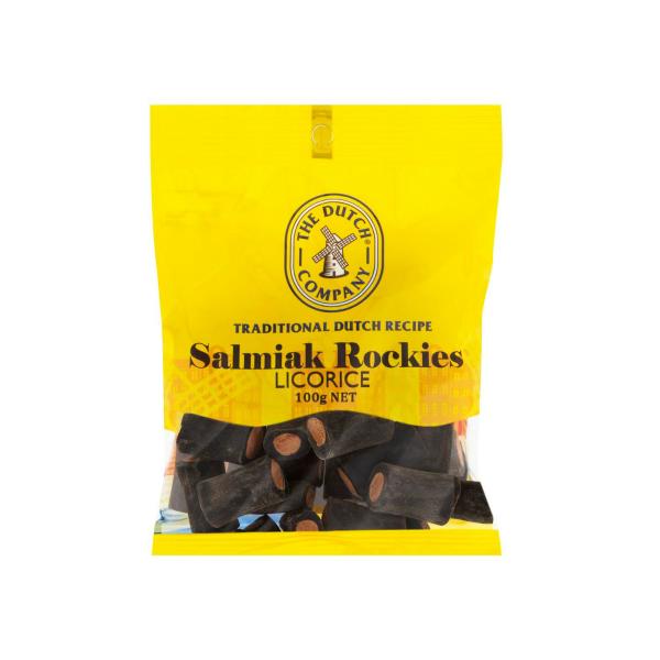 Salmiak Rockies Licorice 20 Pack