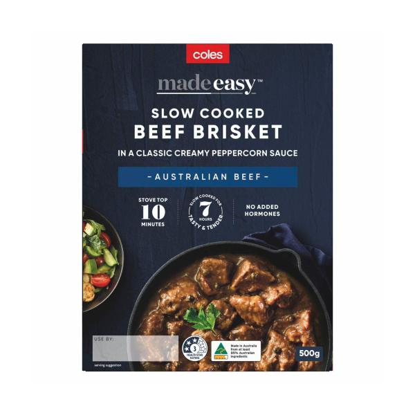 Beef Brisket In Peppercorn Sauce