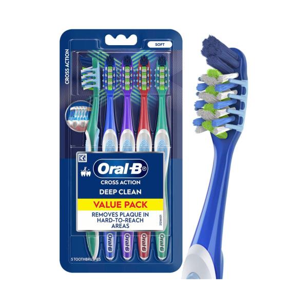 Cross Action Gum Care Soft Toothbrush