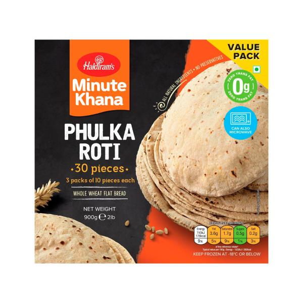 Phulka Roti 30 Pack