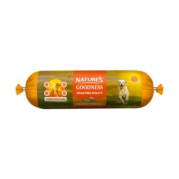 Complete Care With Chicken & Broccoli Dog Roll Food