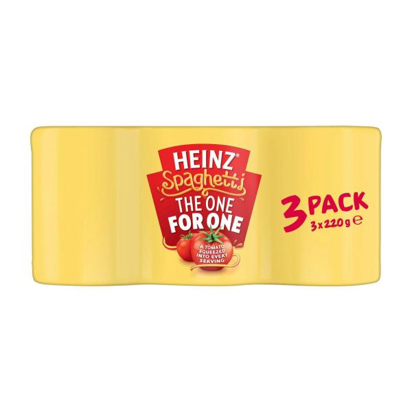 Spaghetti In Tomato Sauce Pasta 3 Pack