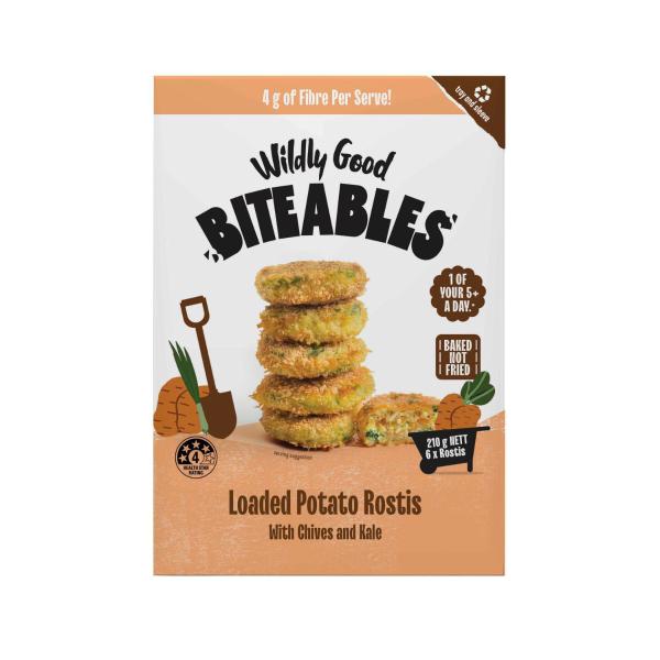 Biteables Loaded Potato Rostis 6 Pack