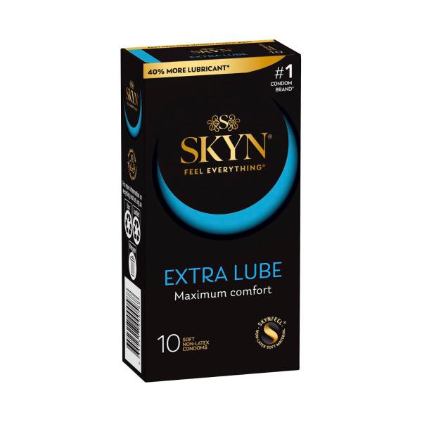 Buy SKYN Extra Lube Condoms Regular 10 Pack | Coles