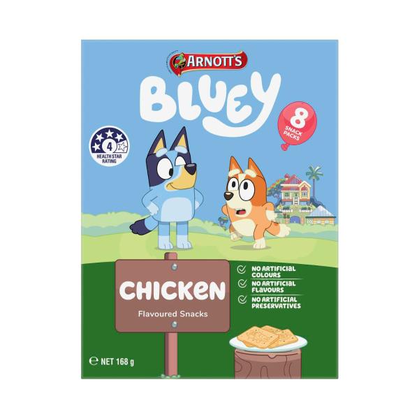 Bluey Snacks Chicken Multipack