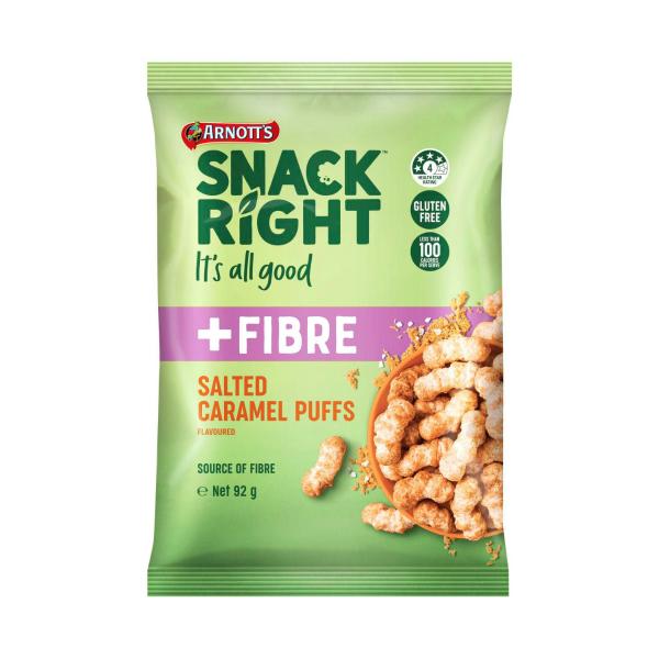 Snackright Puffs Salted Caramel