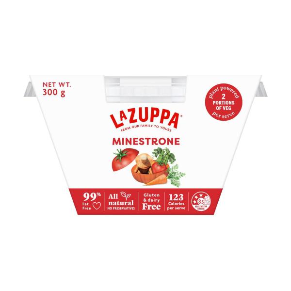 Microwaveable Soup Bowl Minestrone Soup