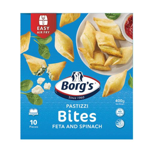 Feta & Spinach Pastizzi Bites