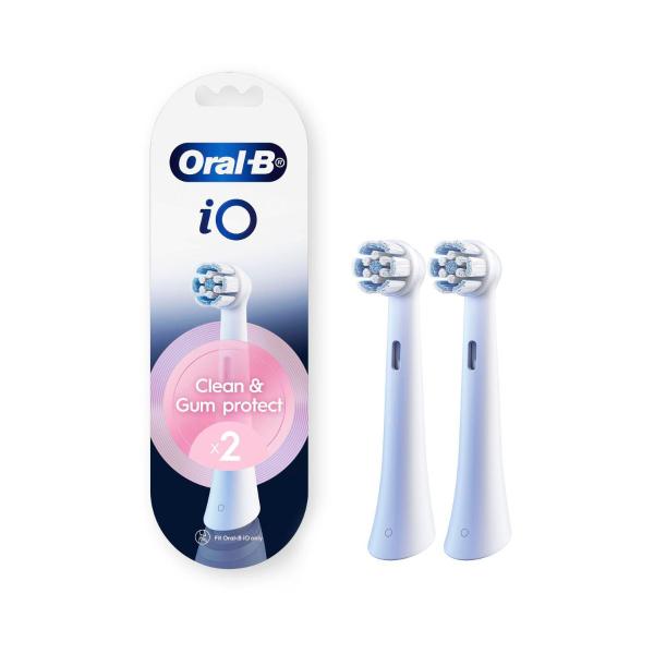 Io Sensitive Clean Electric Toothbrush Replacement Head White