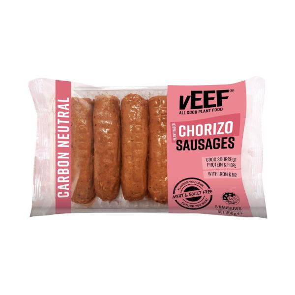 Plant Based Chorizo Sausage