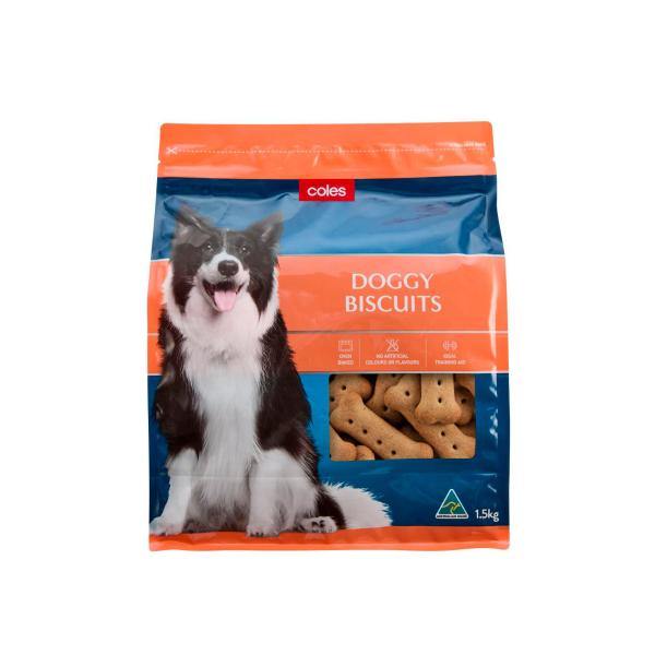 Coles Dog Biscuit Dog Treats 1.5Kg product image