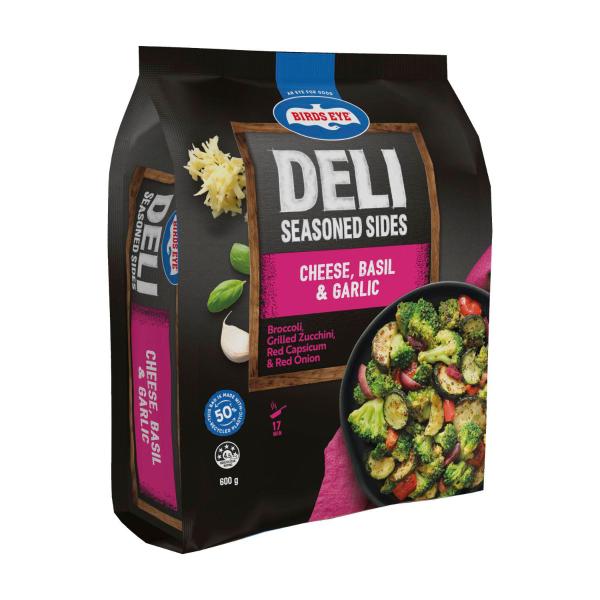 Birds Eye Seasoned Sides Cheese Basil And Garlic 600g product image