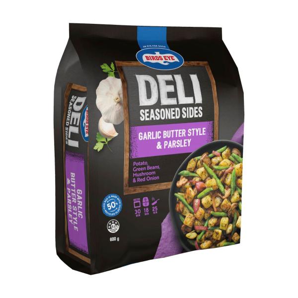 Birds Eye Deli Potato Green Bean Mushroom Garlic Butter Parsley 600g