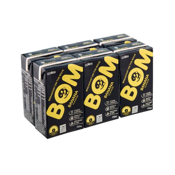 Bom Liquid Breakfast Banana 6x250ml