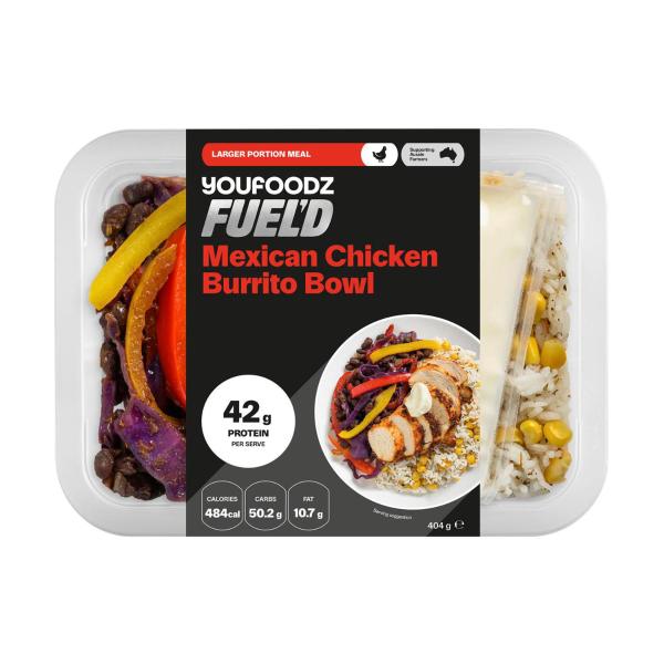Fueld Mexican Chicken Burrito