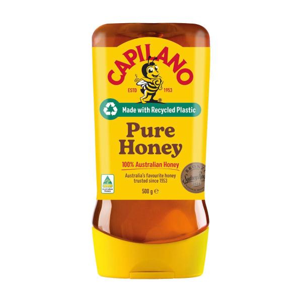 Capilano Pure Honey Upside Down Squeeze 500g