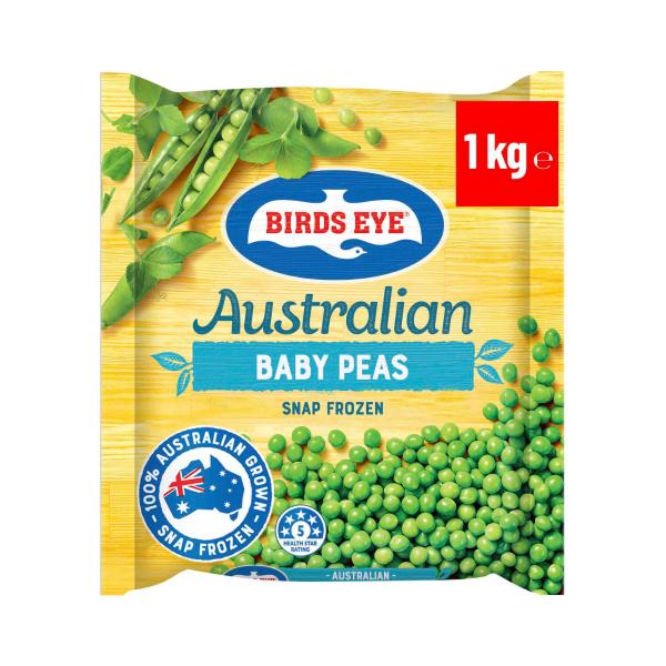 Buy Birds Eye Snap Frozen Baby Peas 1kg Coles