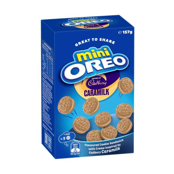 Mini Sandwich Biscuits Inspired By Cadbury Caramilk