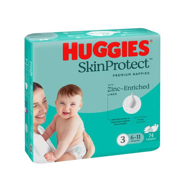 Huggies 74 pack