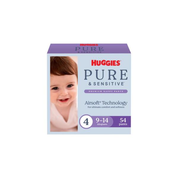 Pure & Sensitive Nappy Pants Size 4