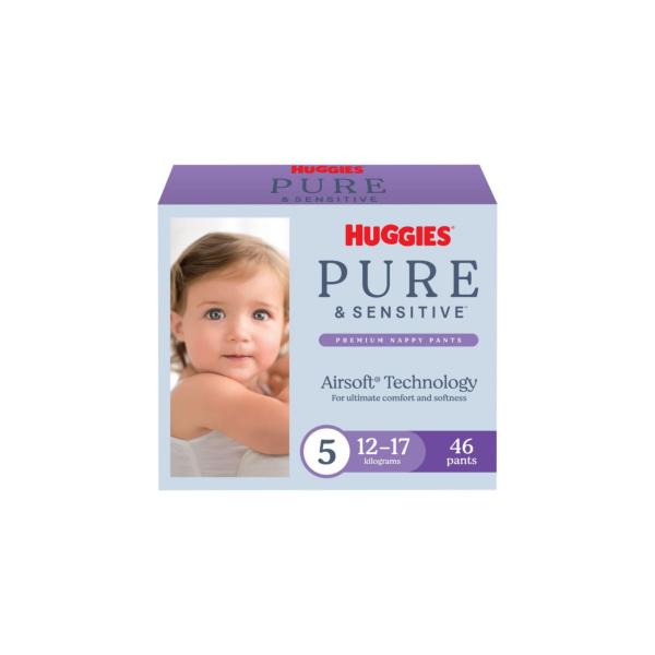 Pure And Sensitive Nappy Pants Size 5