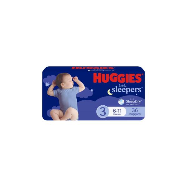 Little Sleepers Nappies Size 3: 36 Pack