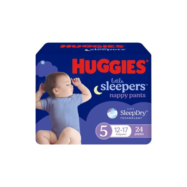 Little Sleepers Overnight Nappy Pants Size 5