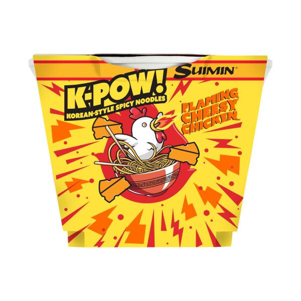 K-pow Noodle Bowl Cheesy Chicken