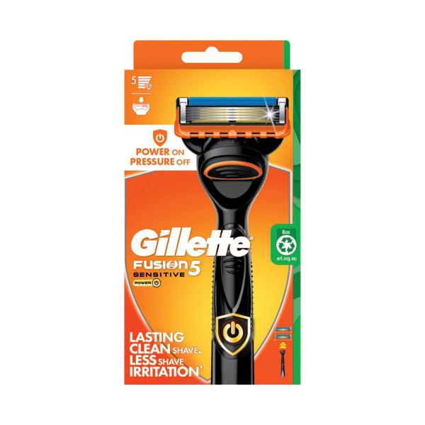 Fusion 5 Power Razor Kit With 2 Refill Blades